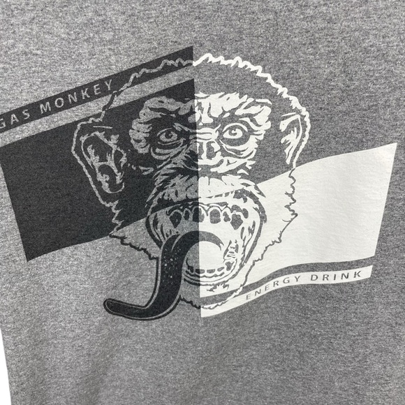 Gas Monkey/ Energy Drink Men’s/ Unisex Graphic Short Sleeve T-Shirt Size L - Picture 2 of 8